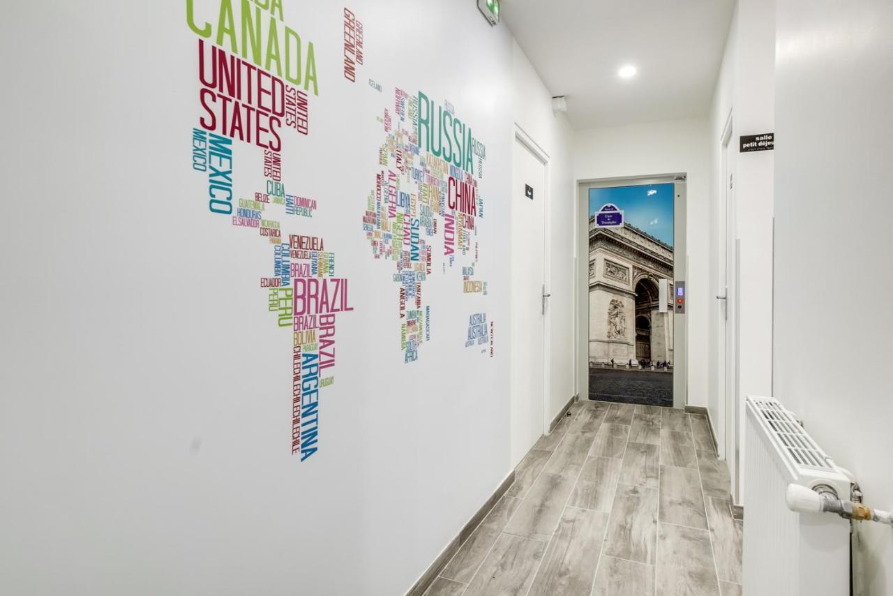 Paris Hotel Clichy Ngoại thất bức ảnh